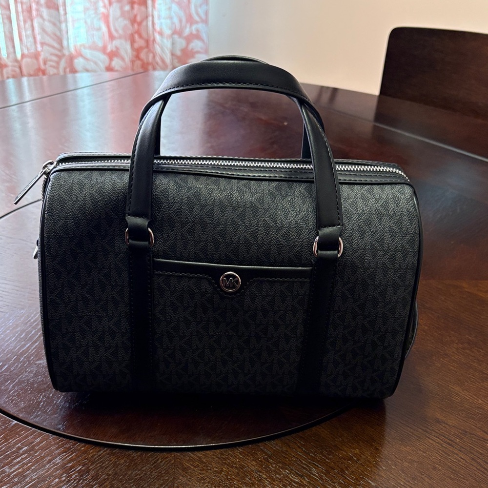 Michael Kors Black Duffel Bag
